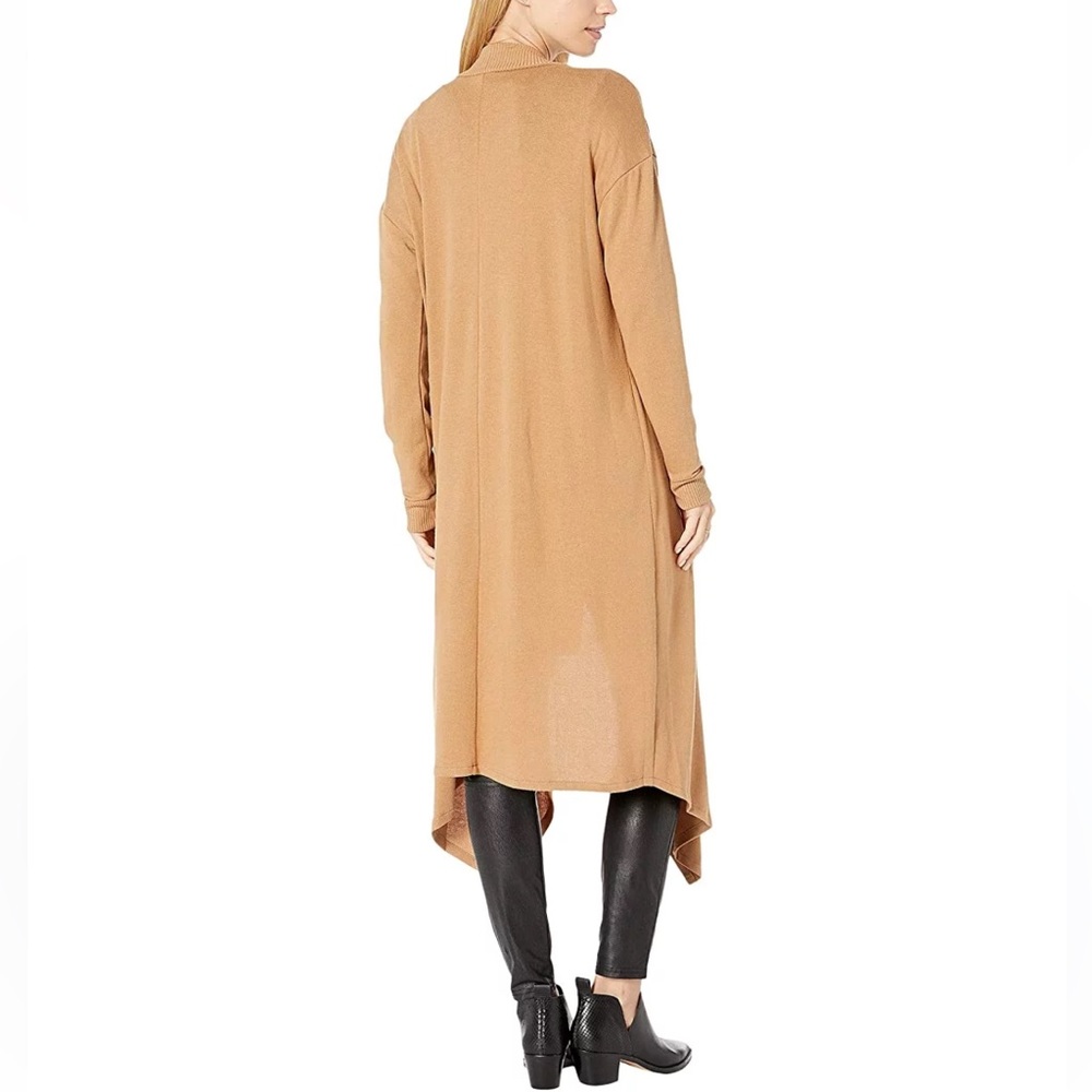 1.STATE Long Sleeve Drape Front Maxi Cardigan - Picture 1 of 12